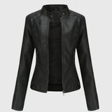 Giorgina™ - Élégante veste en cuir pour femmes