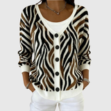Comfortable Knitted Button-Up Cardigan