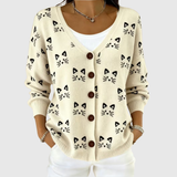 Comfortable Knitted Button-Up Cardigan