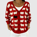 Comfortable Knitted Button-Up Cardigan