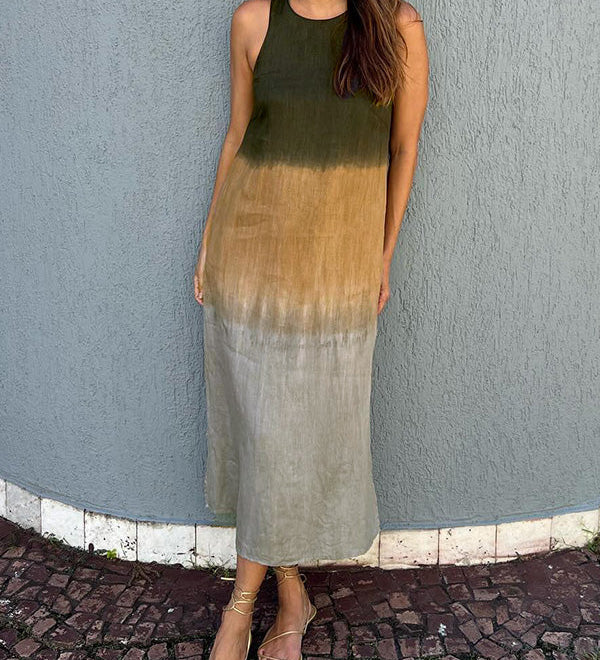 Heather - Robe dégradée décontractée