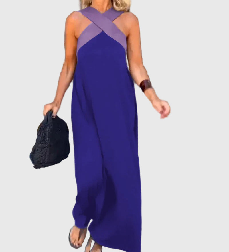 Elena | Robe longue fluide et élégante