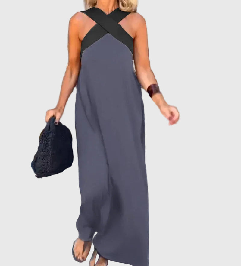 Elena | Robe longue fluide et élégante