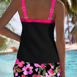 Élise | Tankini deux pièces élégant