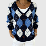 Comfortable Knitted Button-Up Cardigan