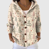 Comfortable Knitted Hoodie Cardigan