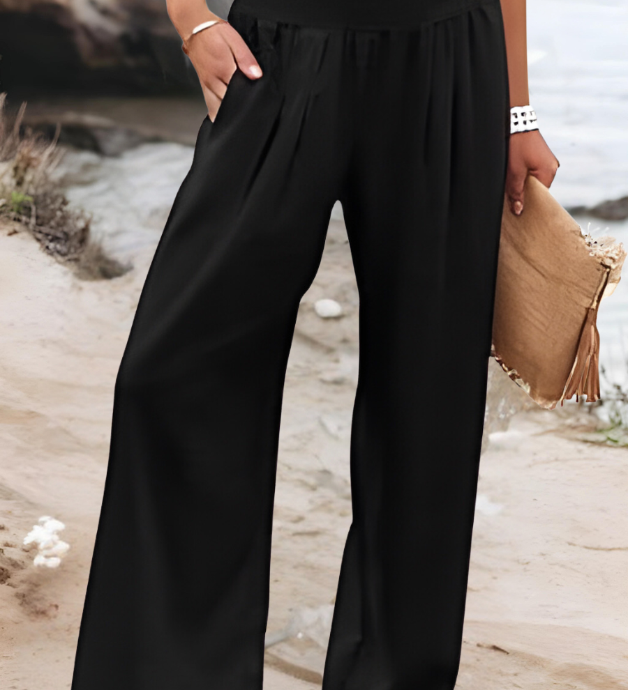 Aileen - Pantalon de plage large