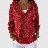 Comfortable Knitted Hoodie Cardigan