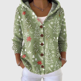 Comfortable Knitted Hoodie Cardigan