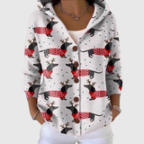 Comfortable Knitted Hoodie Cardigan