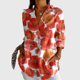 Lightweight and colorful printed blouse