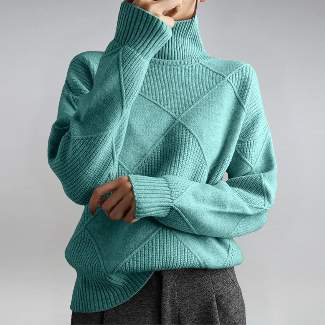 Lauren | Luxurious Turtleneck Cashmere Sweater