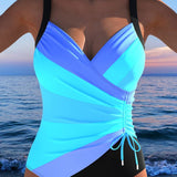 Greta | Maillot de bain luxueux à motif multicolore