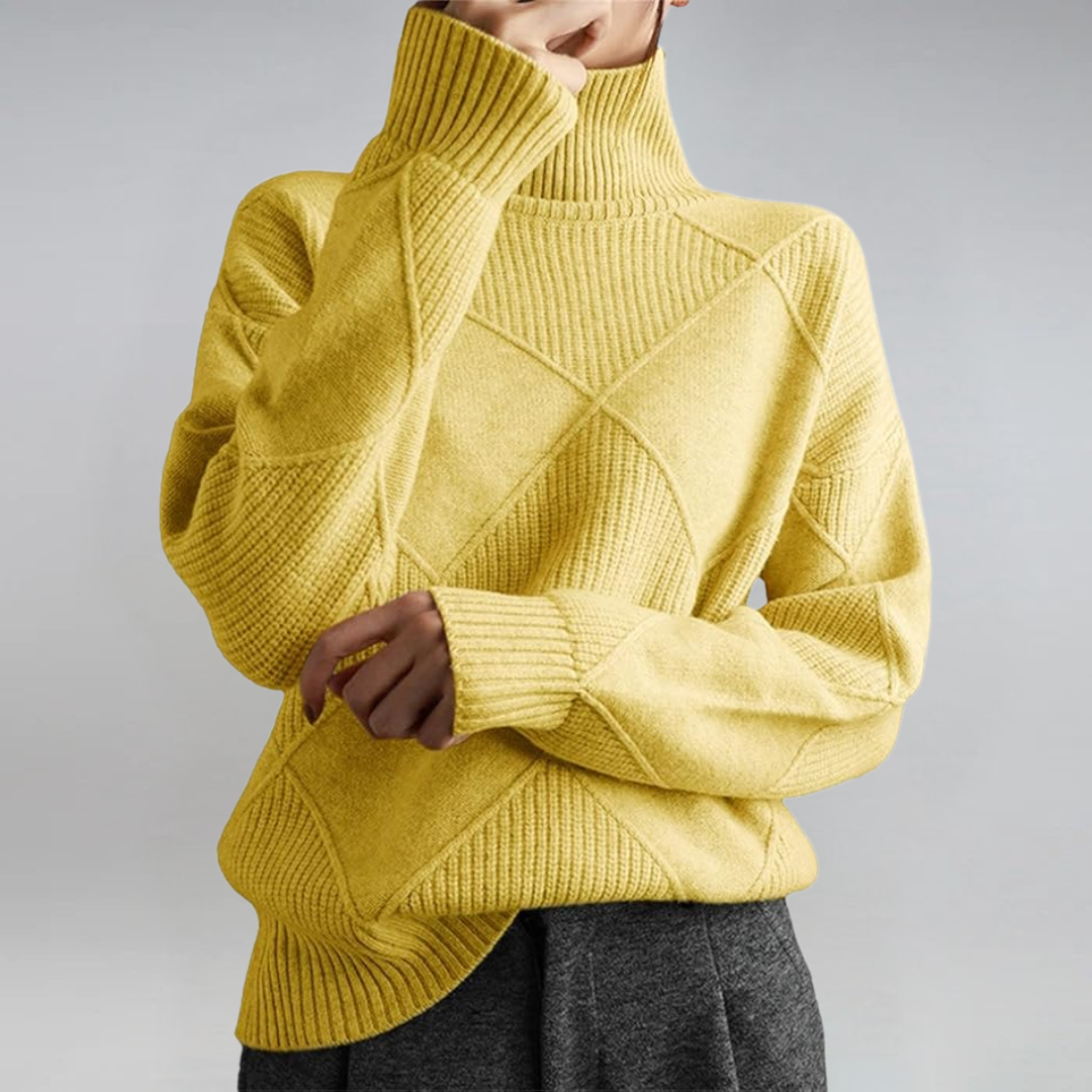 Lauren | Luxurious Turtleneck Cashmere Sweater