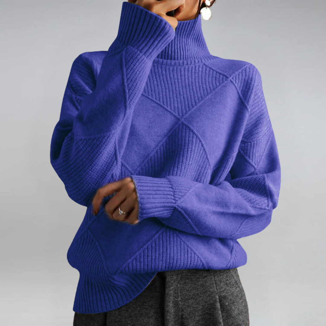 Lauren | Luxurious Turtleneck Cashmere Sweater
