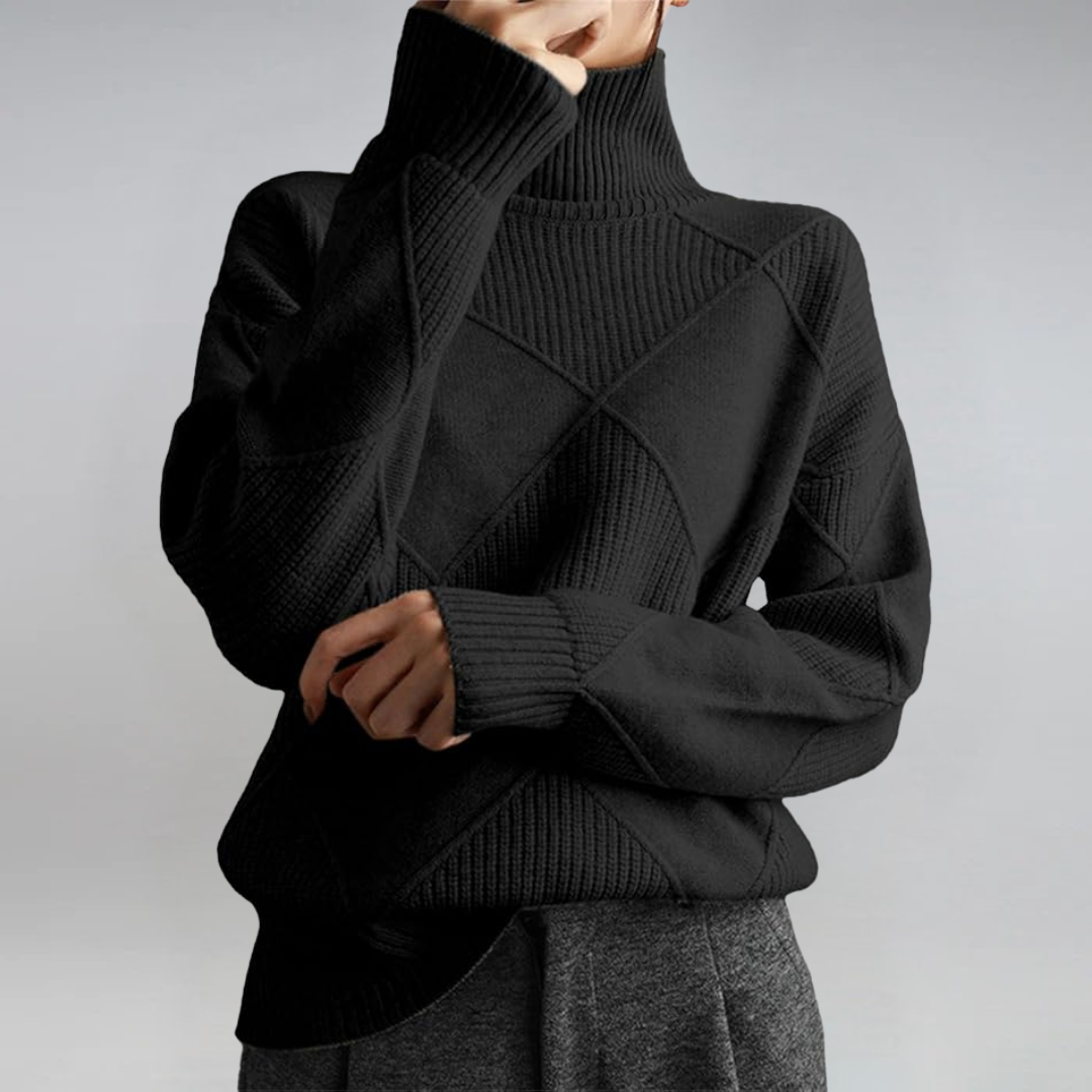 Lauren | Luxurious Turtleneck Cashmere Sweater