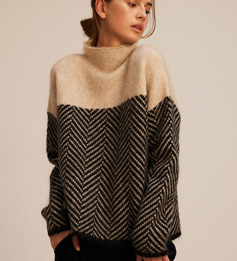 Norah | Cotton Turtleneck Sweater