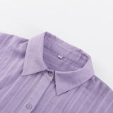 Viola - Ensemble Chemise Boutonnée et Short Fluide