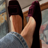 Noë™ | Mocassins en suède au design