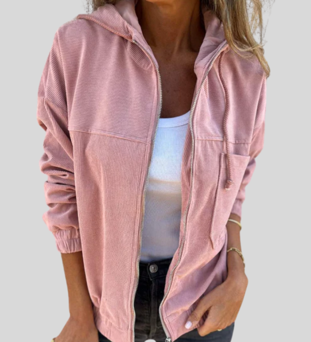 Mabel | Gilet doux zippé