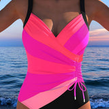 Greta | Maillot de bain luxueux à motif multicolore
