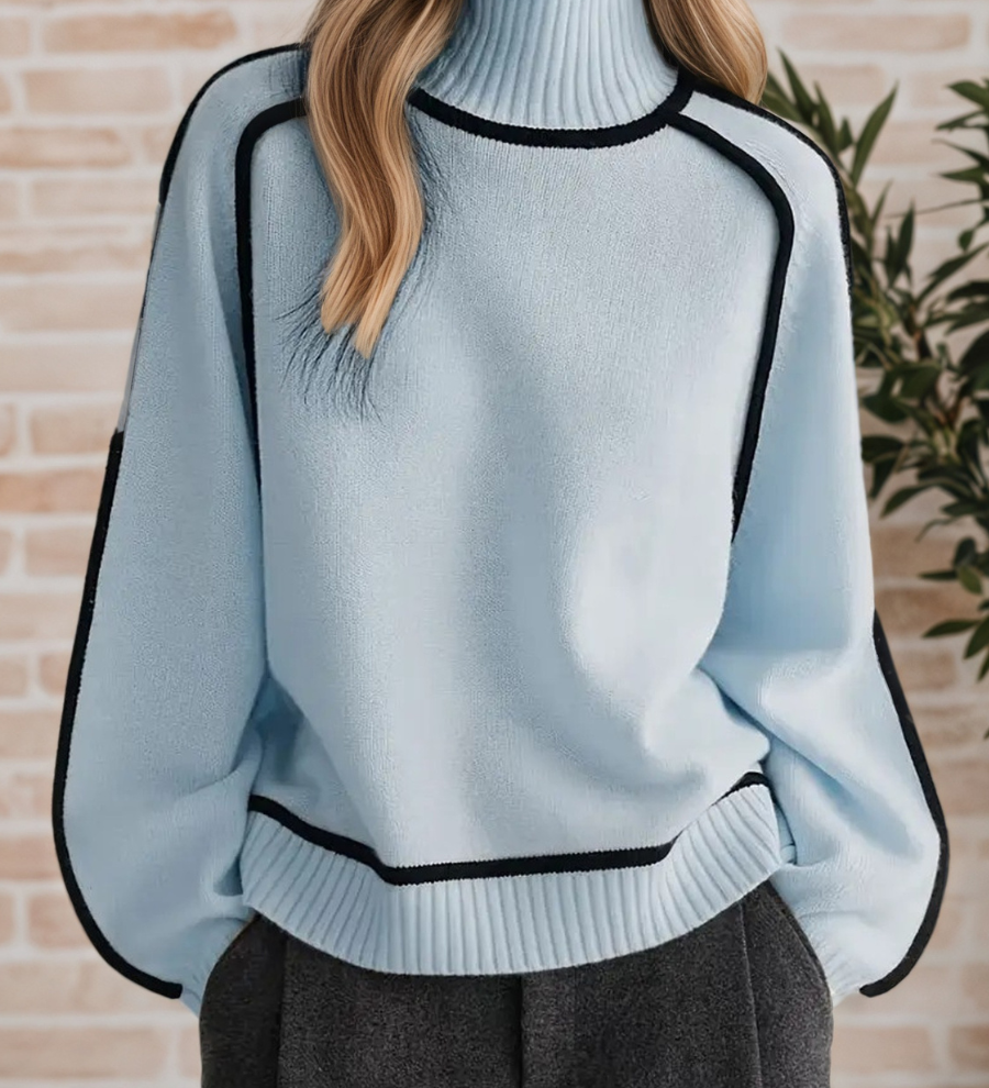 Donna | Col Roulé Élégant
