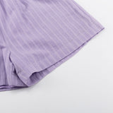 Viola - Ensemble Chemise Boutonnée et Short Fluide