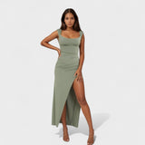 Sarela - Robe longue à dos ouvert