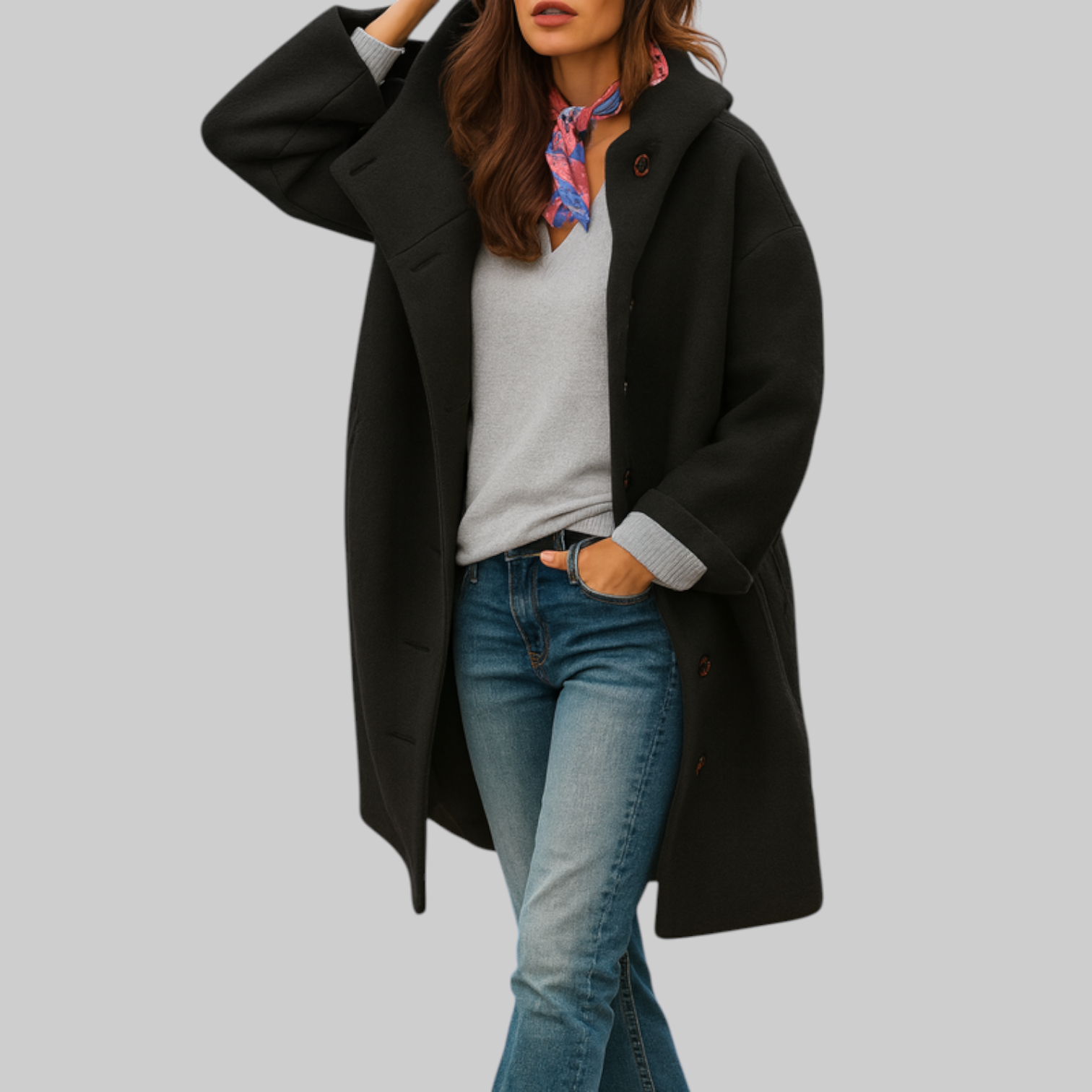Freja | daily coat, mid-length and comfortable