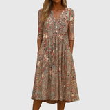 Harlow | V-neck elegant dress