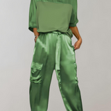 Finley - Ensemble lounge en soie cargo