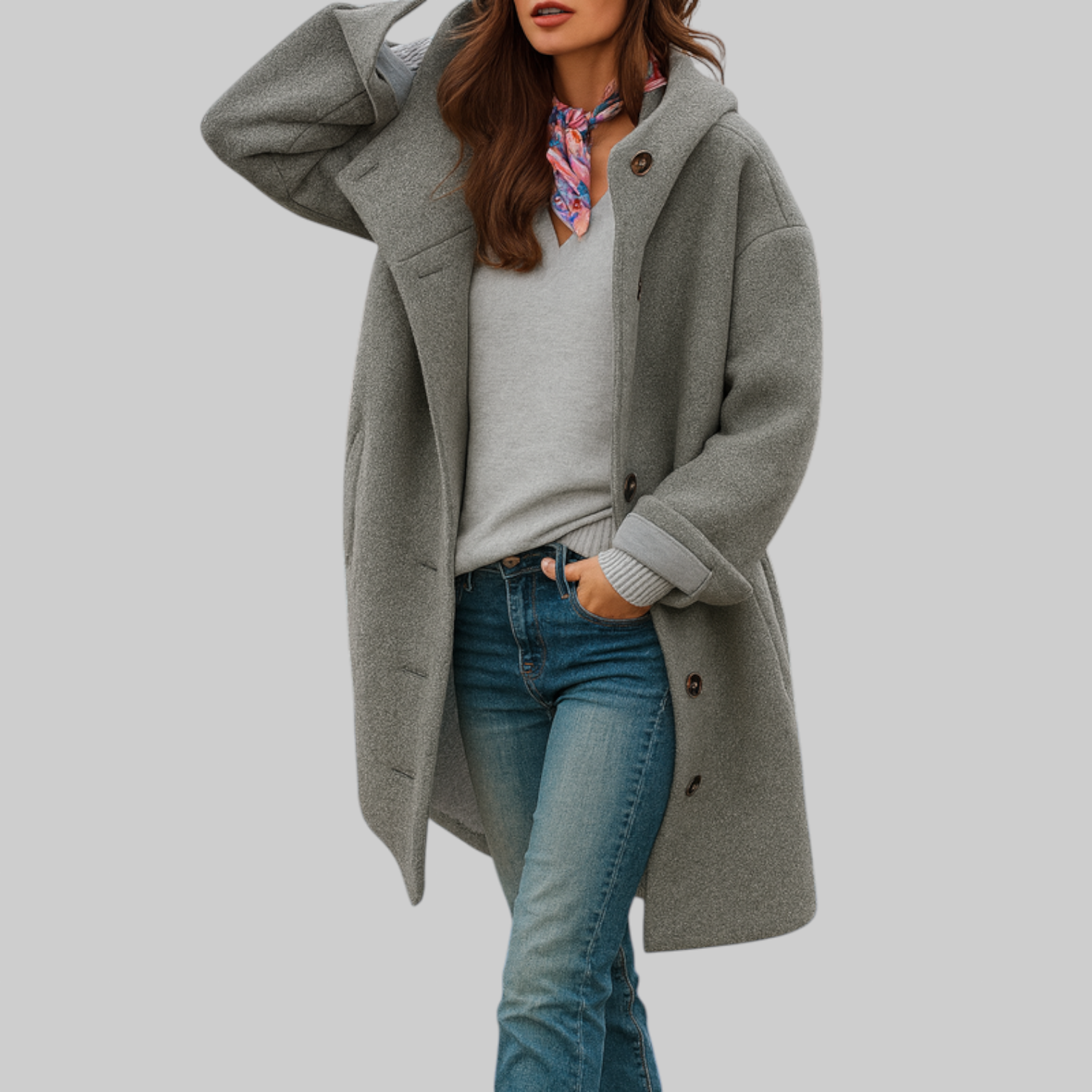 Freja | daily coat, mid-length and comfortable
