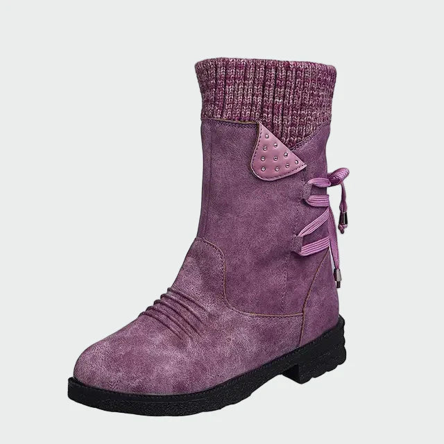 Bottines élégantes en daim