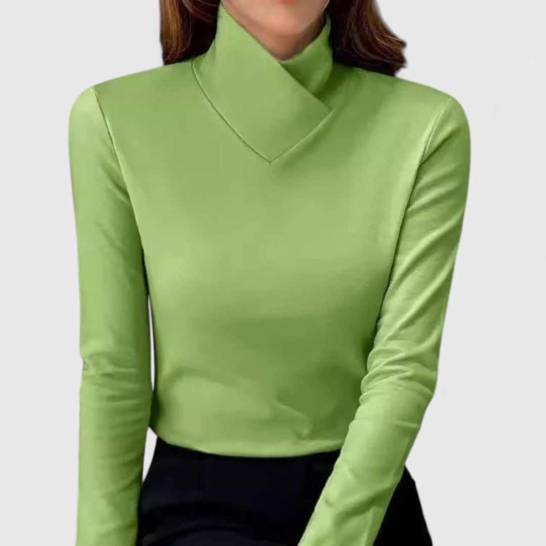 Clair | Stylish High-Neck Sweater