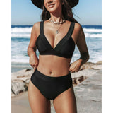 Hilde | Maillot de bain une pièce taille haute