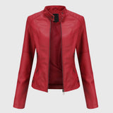 Giorgina™ - Élégante veste en cuir pour femmes