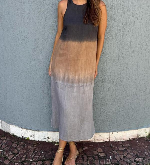 Heather - Robe dégradée décontractée